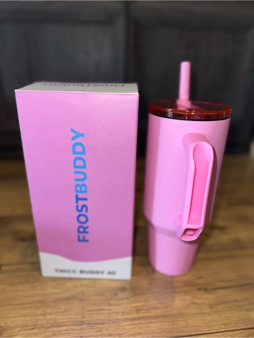 Brand New:  FrostBuddy - Thicc Buddy Tumbler with Straw - 40oz